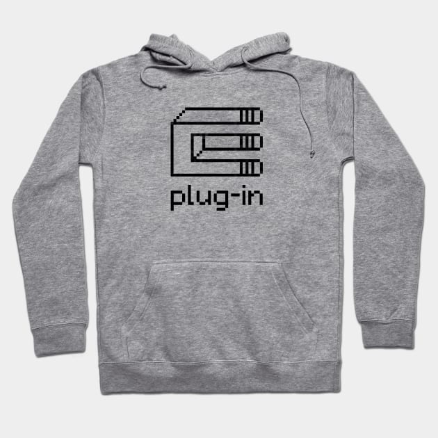 Plug-in, Turn On, Photoshop Out Hoodie by DemShirtsTho